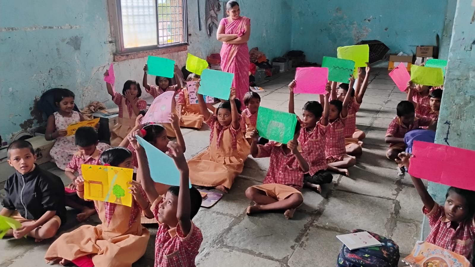 Children reading